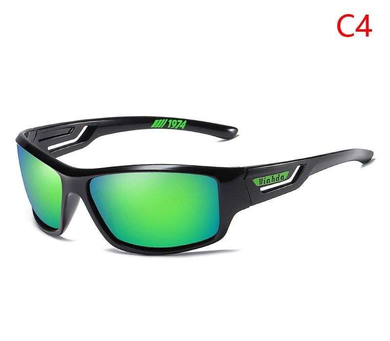 C4VIAHDA Brand Design Polarized Sunglasses Men Vintage Sport Outdoor Sun Glasses Male Driving Eyewear Gafas