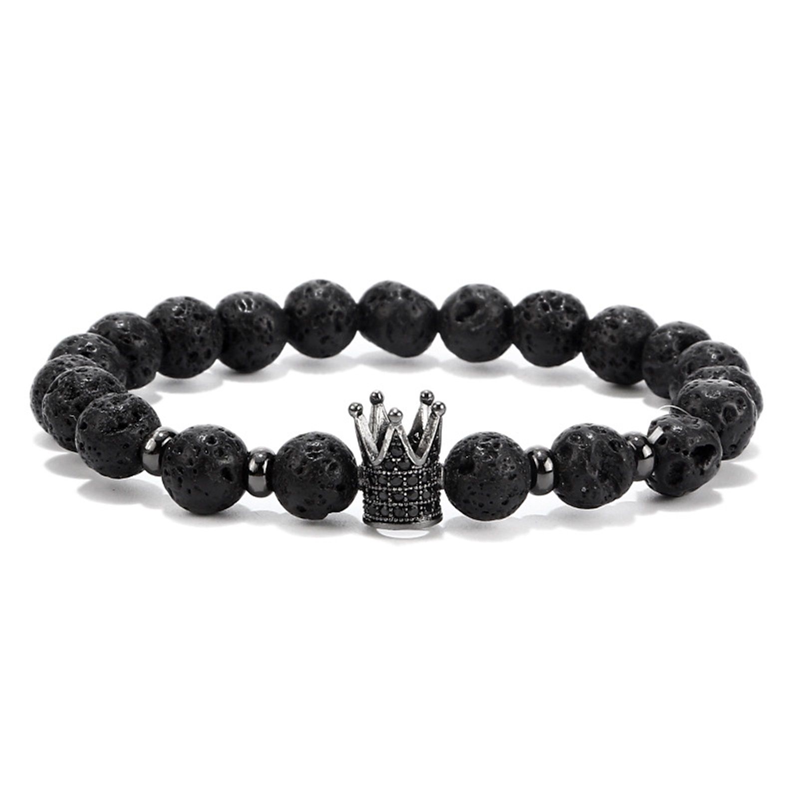 Stone Brelet Eye-catching Men Women's Crk Flowers Stone Beads Brelet Jewelry
