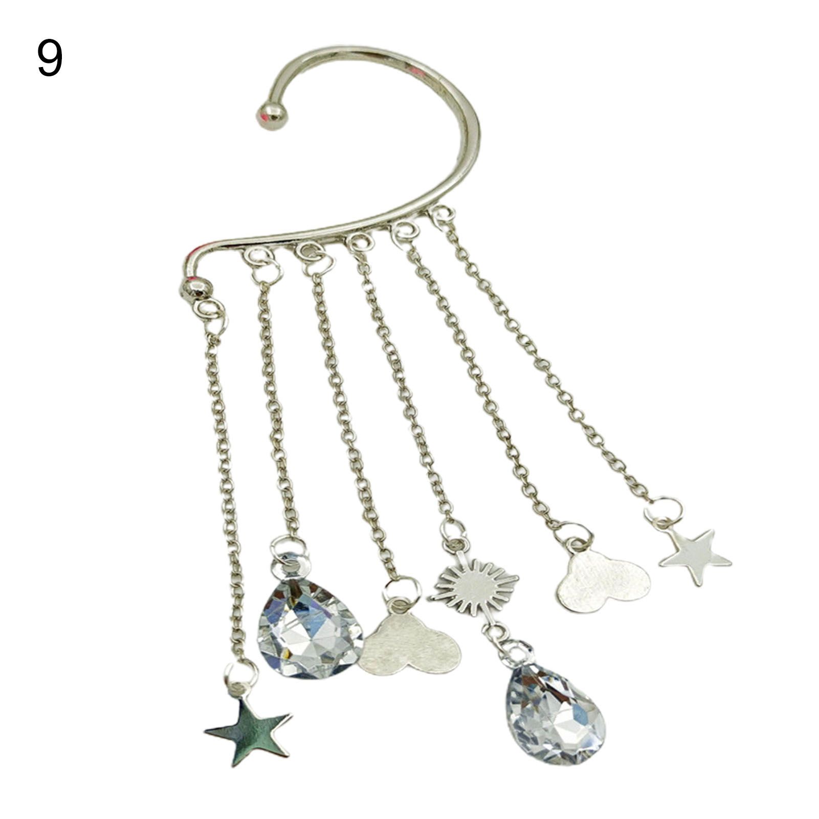 Ear Cuff All Match No Pierced Tassel Earring
