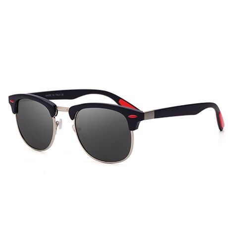 LC22-4RILIXES Brand Designer Fashion Unisex Polarized Sun Glasses Coating Mirror Sunglasses Round Male Eyewear For MenWomen with bag