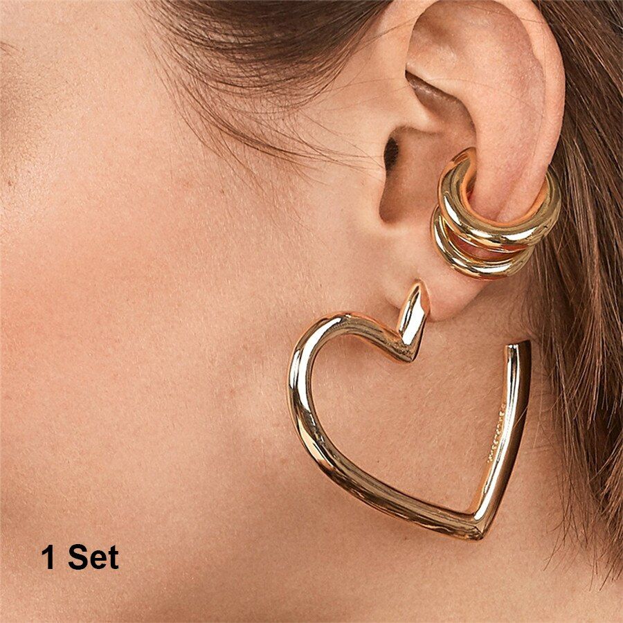 2020 New Rainbow CZ Ear Cuff Earring for Women Girls Boho Fashion C Shaped Colorful Clip Earrings No Piercing Earcuffs Jewelry