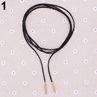 Vintage European Women y All-match Flannel Choker DIY Long Chain Neckle