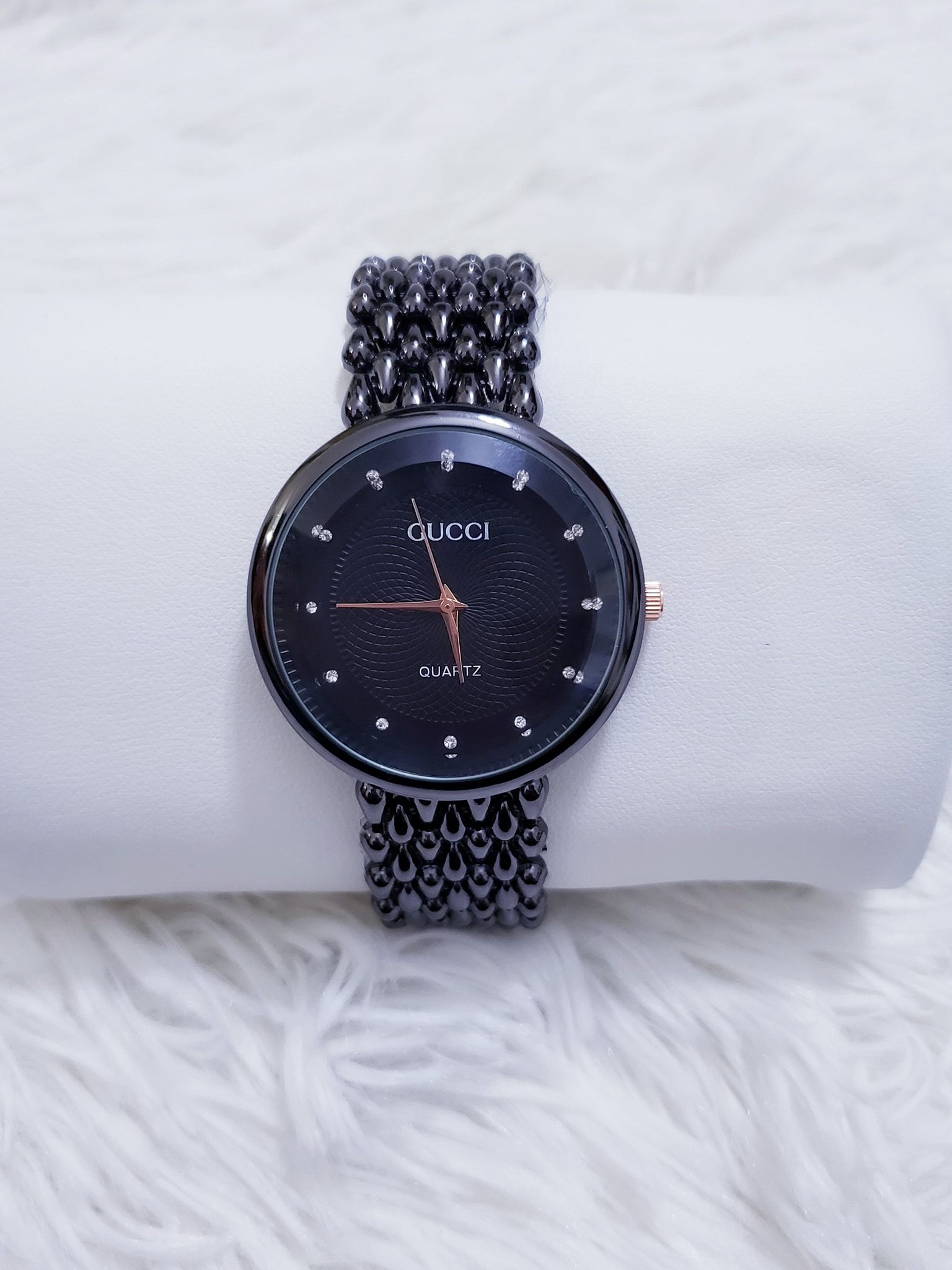 Stainless Steel Female Clock Ladies Fashion Casual Quartz Watch