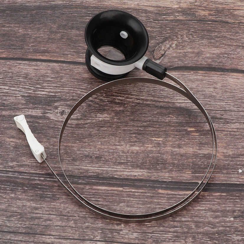 5X Magnifying Glass Eye Magnifier Tool Loupe Lens Watch Repair Accessory with Head Band
