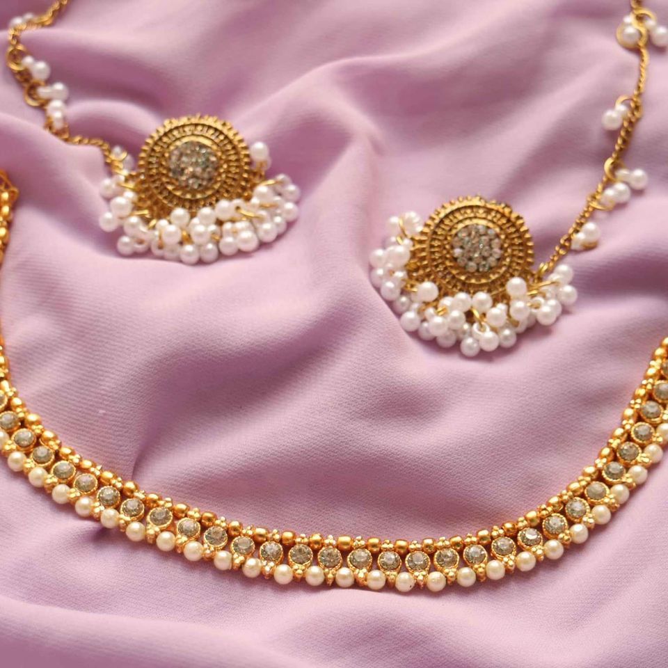 New  Beautiful With Jewellery Set For Women - Necklace For Girls