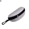 Casual Porle Zipper Sunglasses Clam Case Glasses Protector Hard Box