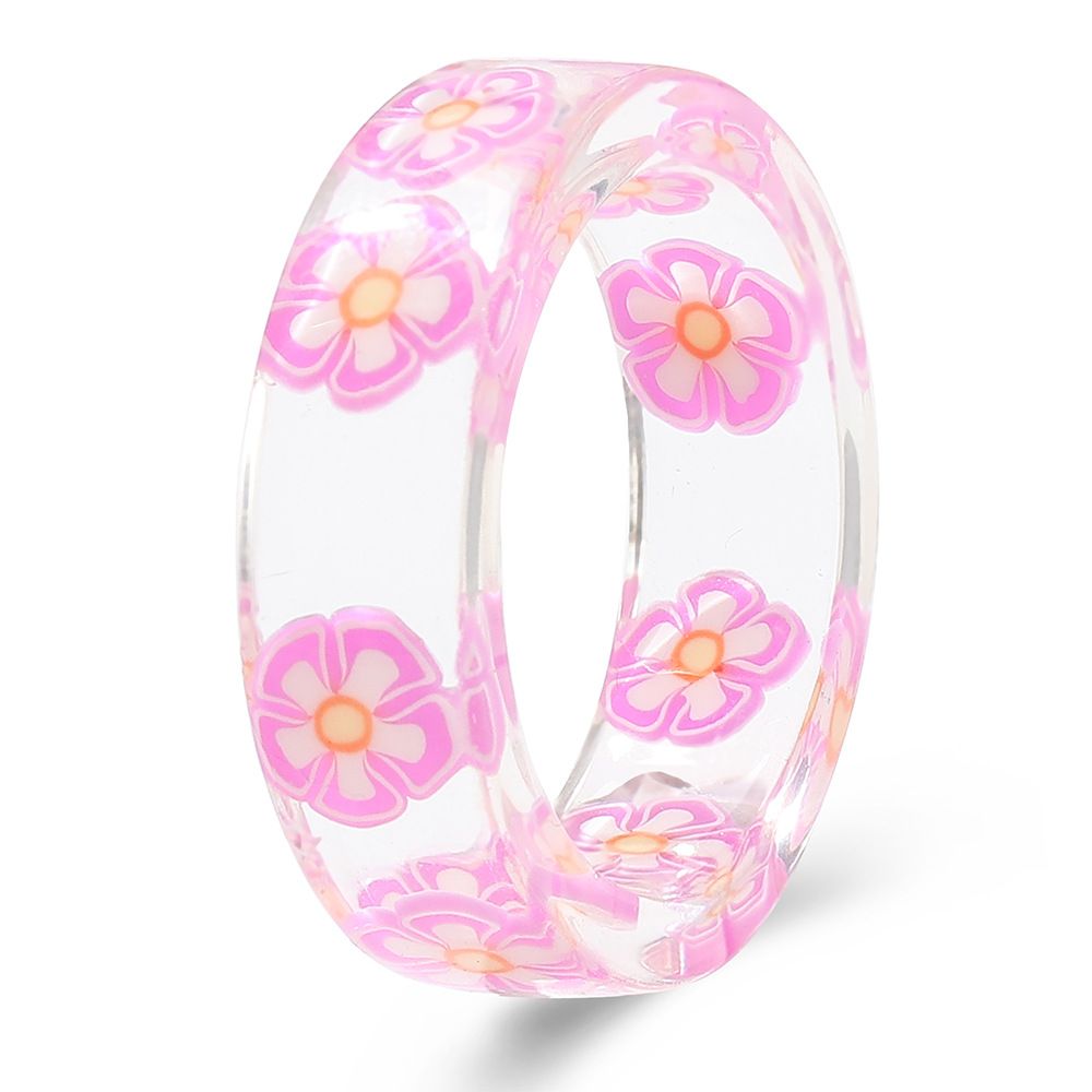 High Quality Amazon's new joint ring female European and American cross-border creative personality summer fruit resin ring