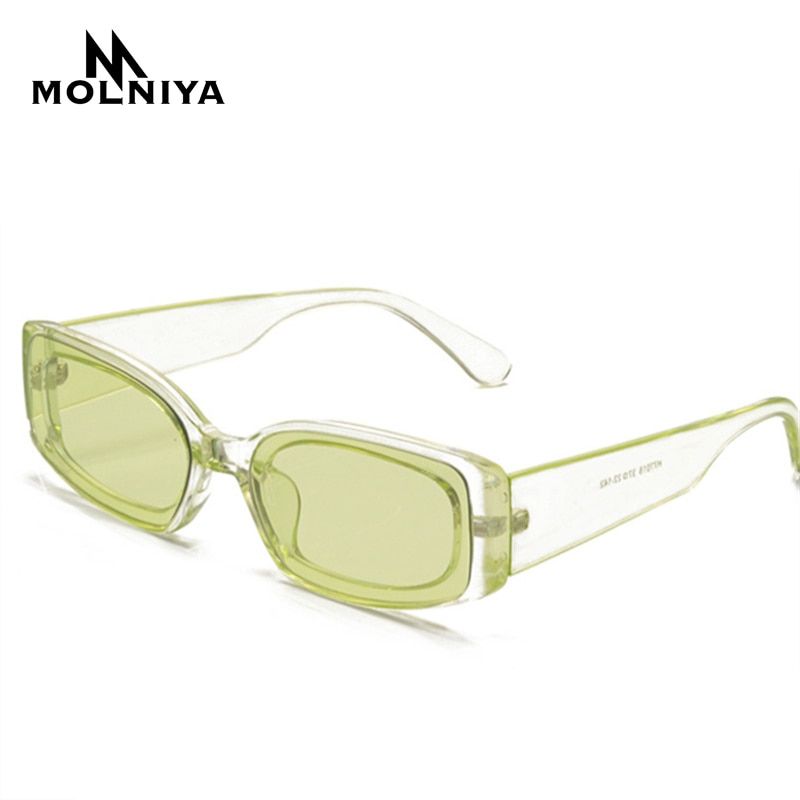 3New Fashion Vintage Sunglasses Women Brand Designer Retro Sunglass Rectangle Sun Glasses Female UV400 Lens Eyewears