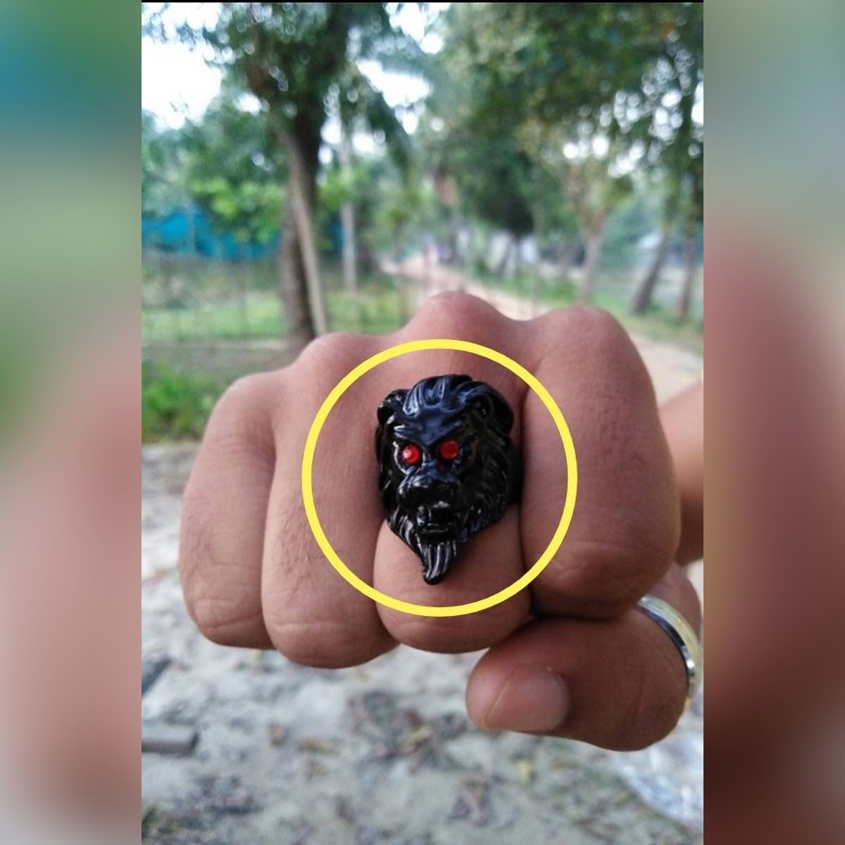 Stylish Metal Lion finger Ring for Men and woman's