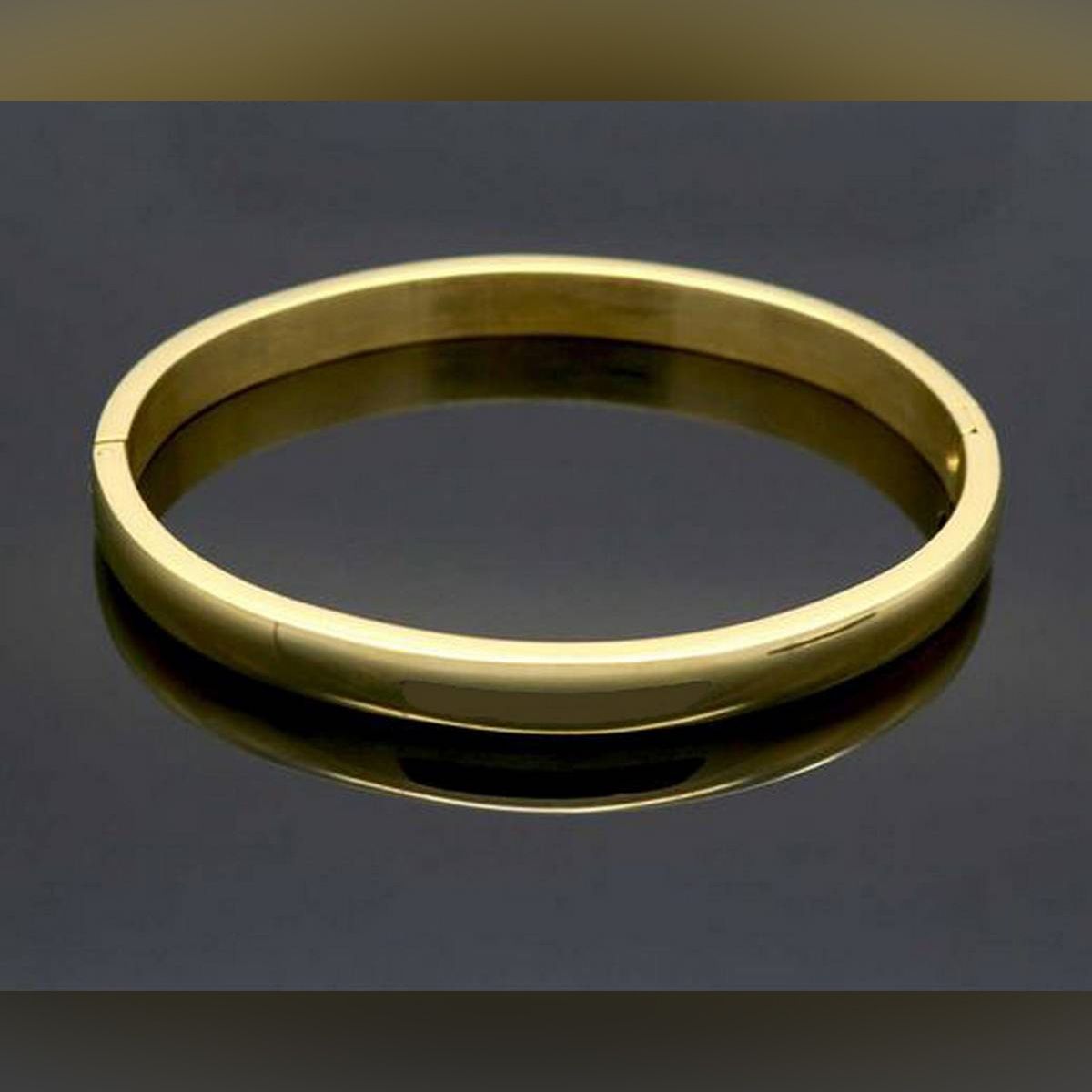 Stainless Steel Bangle Bracelet For Men