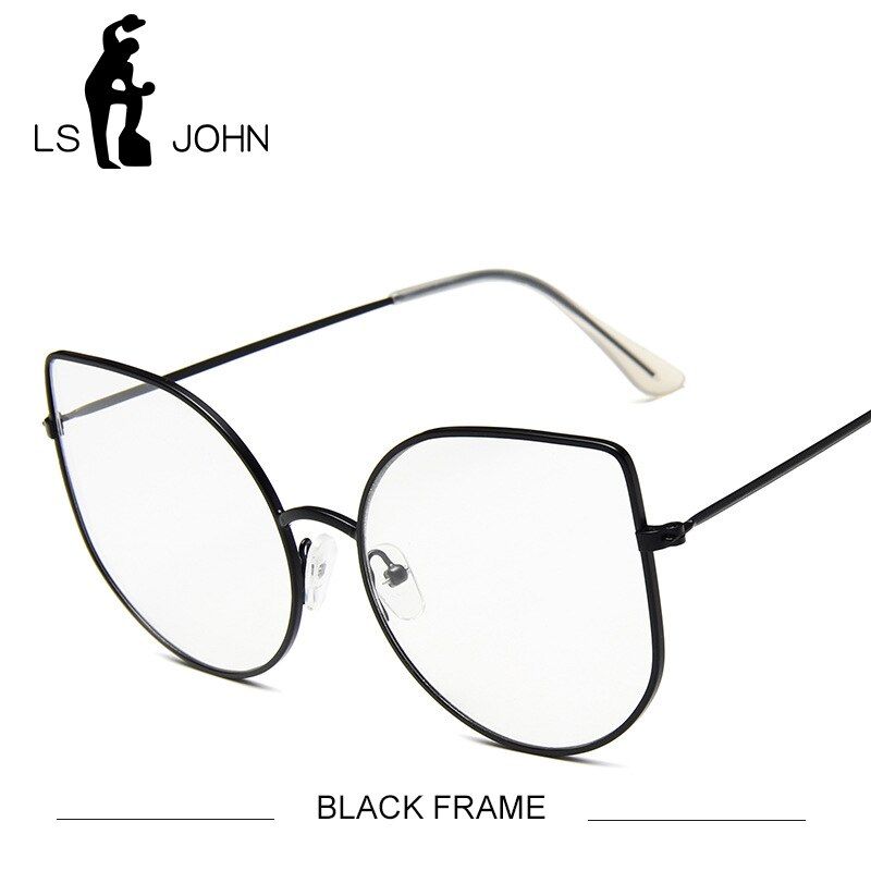 BLACK FRAMELS JOHN 2019 Cat Eye Brand Designer Sunglasses Women Luxury Alloy Sun Glasses Classic Retro Outdoor Eyewear Oculos De Sol Gafas