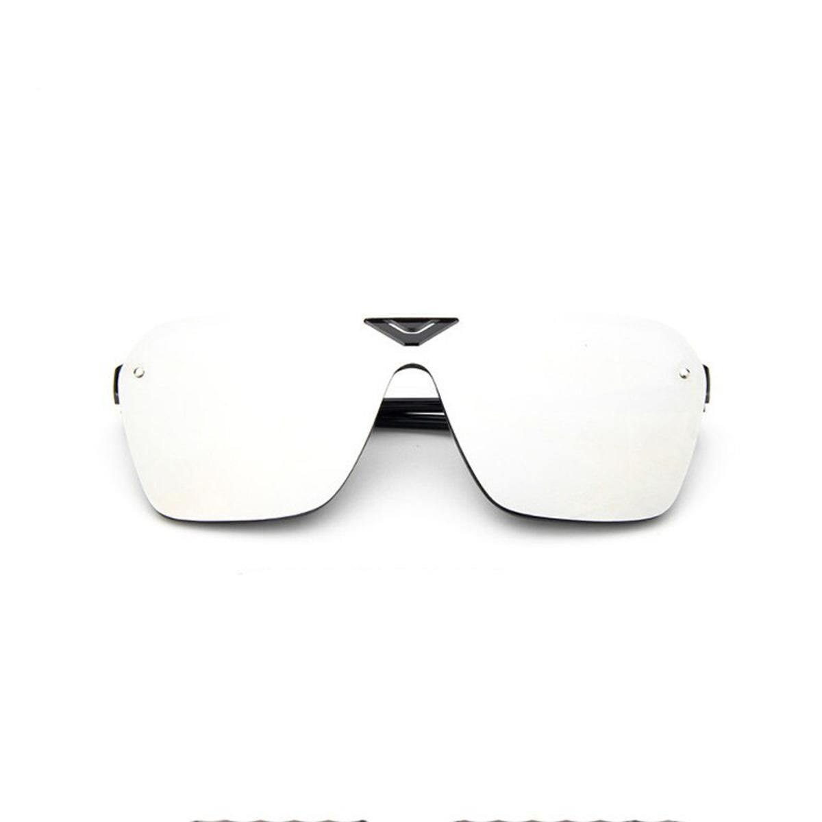 SilverLEONLION Goggle Plastic Male Driving Sports Men Dazzling Sunglasses Men Brand Designer Trendy Retro Sun Glasses Oculos