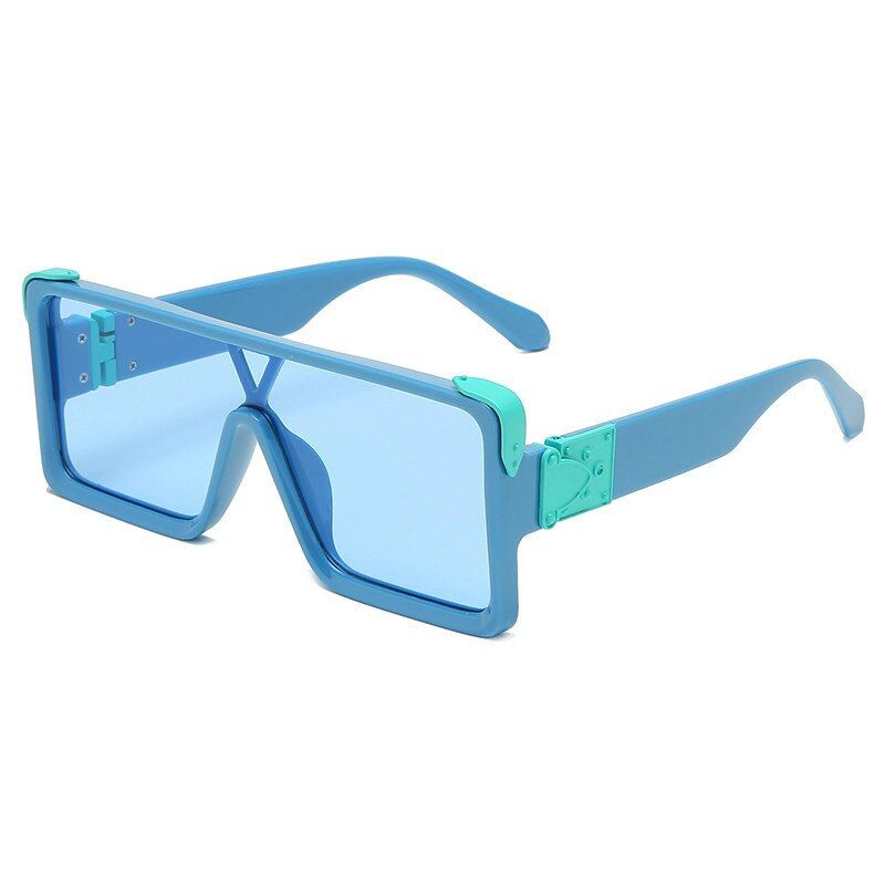 BlueBrand Designer Big frame Square Sunglasses Women Men Fashion Vintage UV400 Sun glasses Female Male Eyewear Oculos de sol Shades