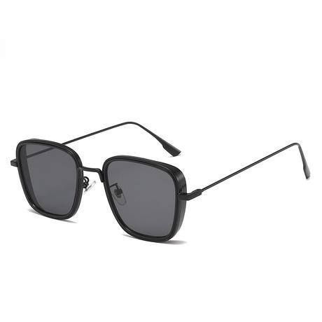 Black Square Metal Body Kabir Singh Sunglass for Men Women (Black)