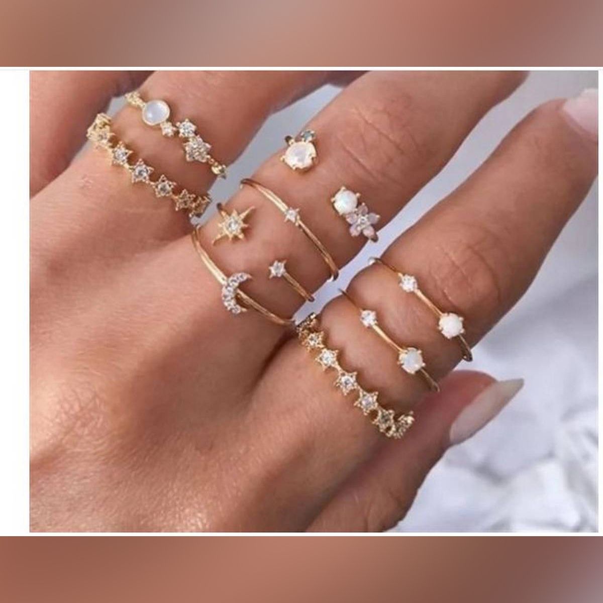 New Design Bohemian Rings