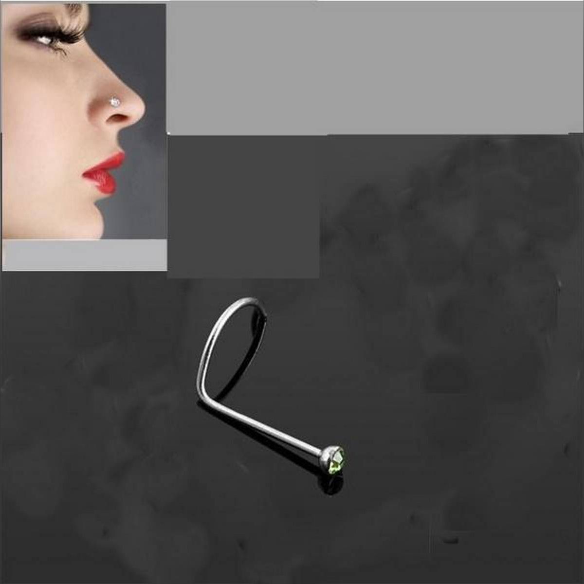 Hoop Nose Ring for Woman(Null)