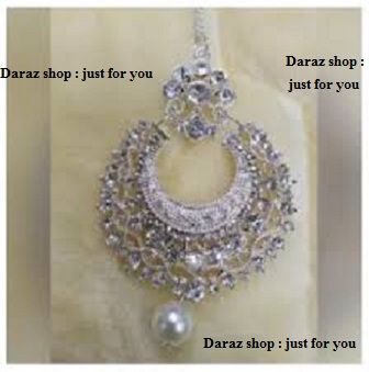 Stone Setting Womans Fashionable Tikli - Silver shop : just for you