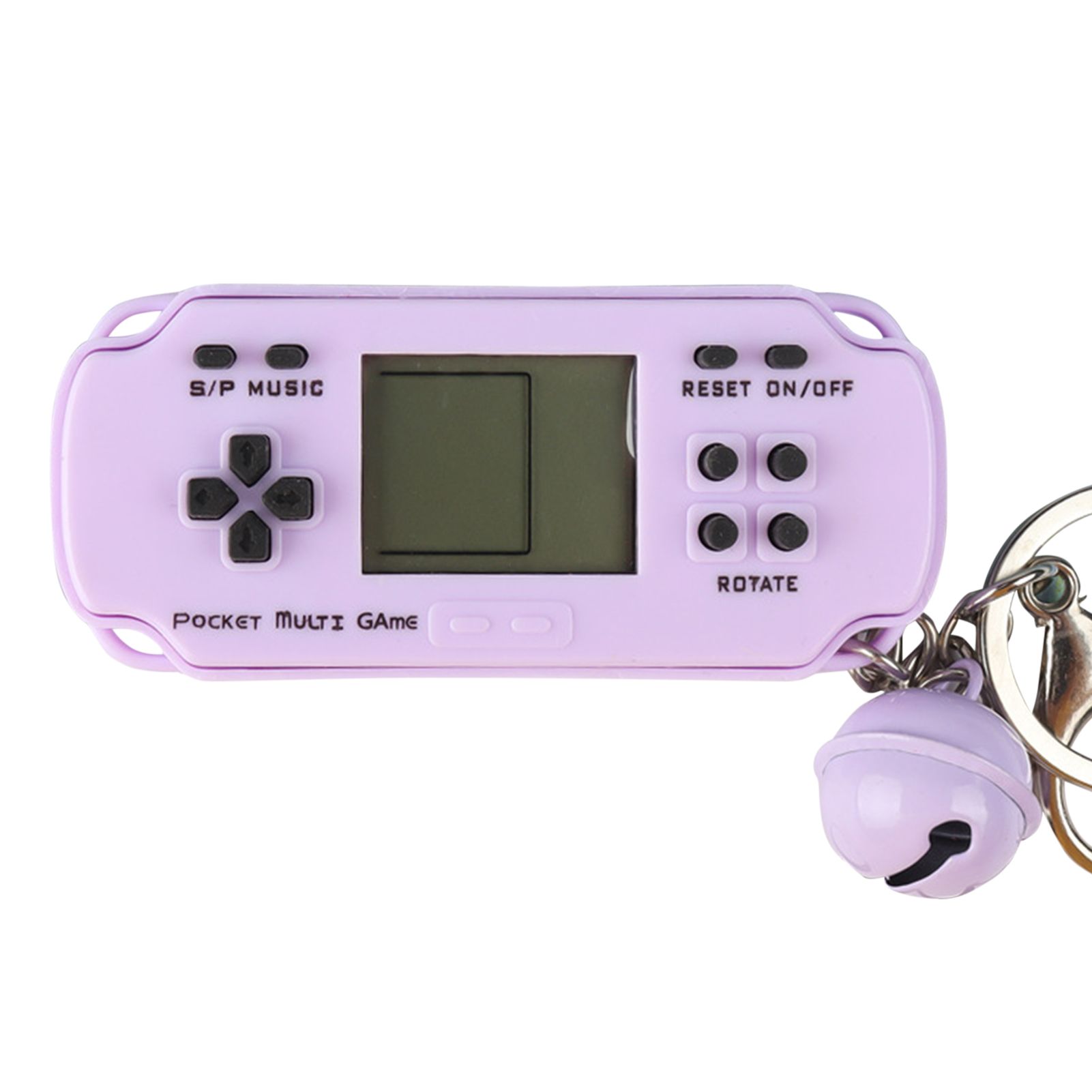 Keychain Toy Trendy Exquisite Workmanship Novel Gift Mini Game Console Keychain for Kids