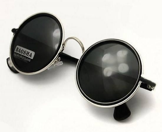 Metal Round Sunglasses For Men