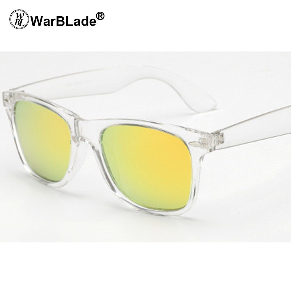 clear goldWarBLade High Quality Mens Sunglasses Yellow Night Vision Sun Glasses Women HD Polarized Lens Night Driving Safety Sun Glasses