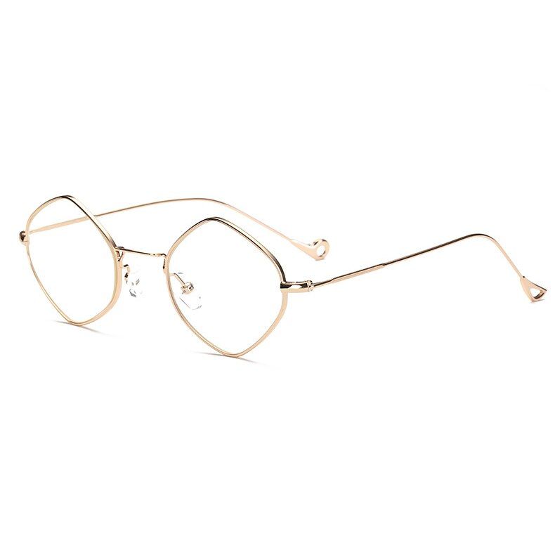 C5 clear lensRoyal Girl Small Rhombus Alloy Frame Sunglasses For Men/Women Summer Style Brand Designer Unisex Sun Glasses SS135