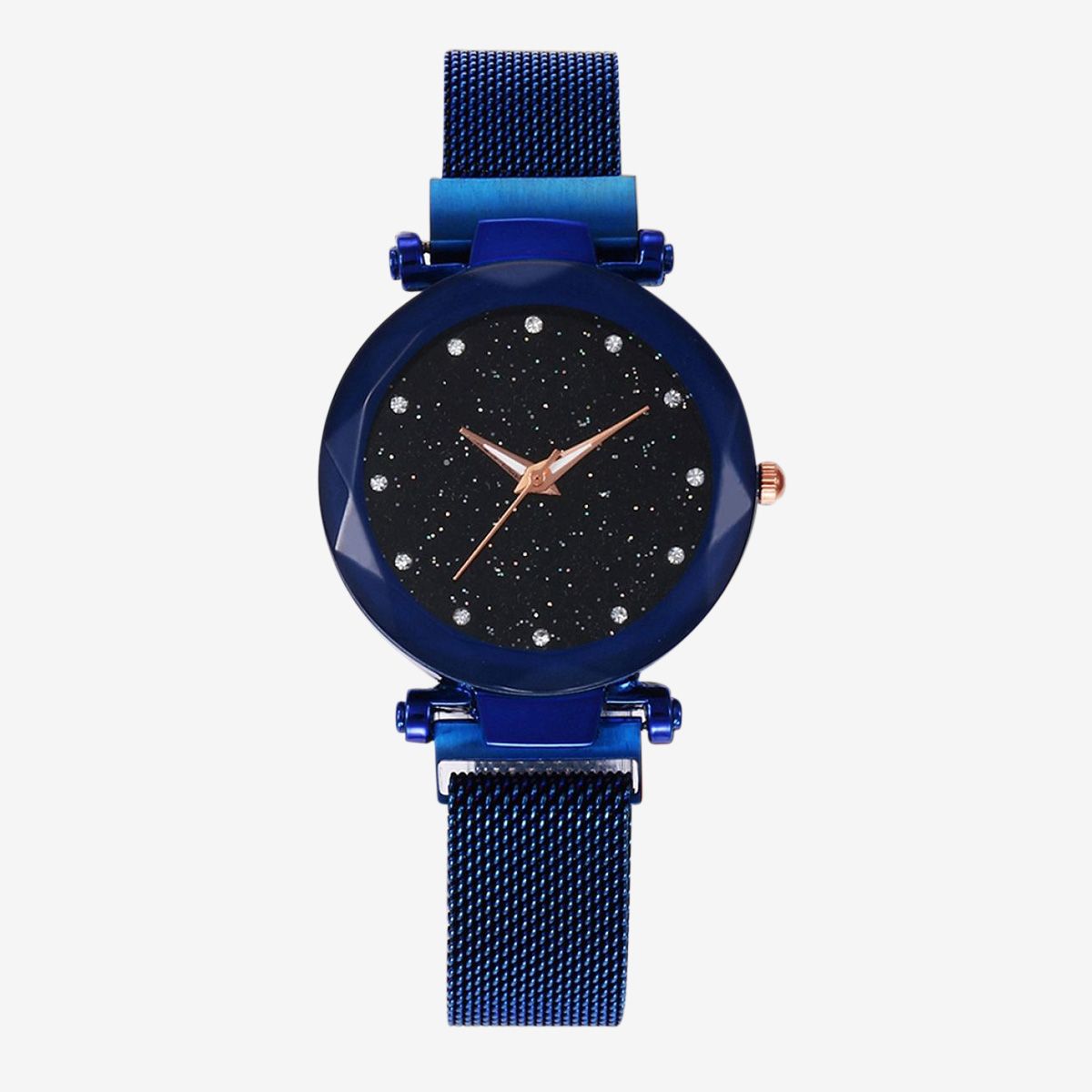 Ladies Quartz Watch Starry Sky Wrist Watch Female Magnet Wristwatch