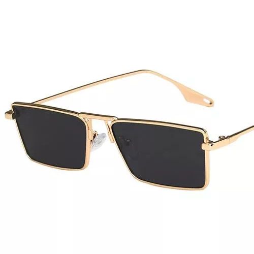 Sunglasses 2021 Fashion Small Box Metal Frame Rectangle Glasses The New Vintage Men And Women Luxury Designer Driving Eyeglasses - Sun Glass For Men