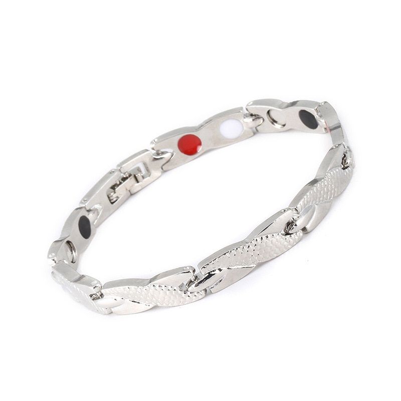 Twisted Healthy Magnetic Bracelet for Women Power Therapy Magnets Magnetite Bracelets Bangles Men Health Care Hot