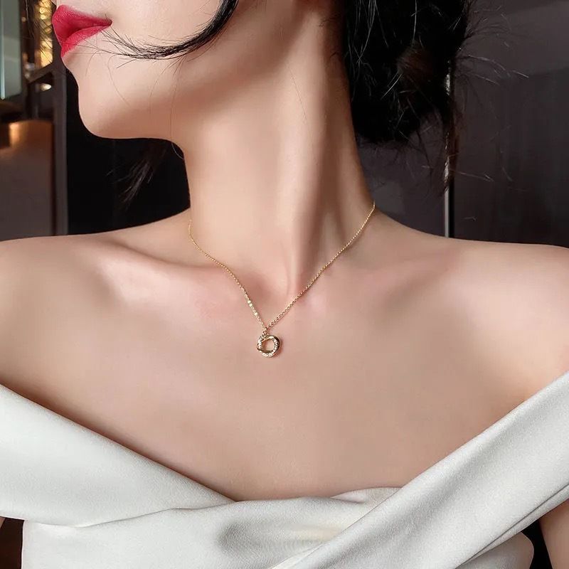 simple necklace all match necklace collarbone chain