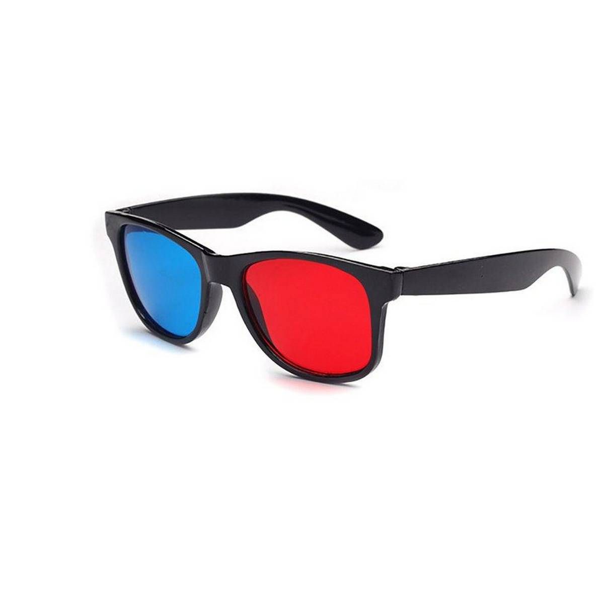 SE Universal 3D Glasses TV Movie Dimensional Anaglyph Video Frame-blue&white