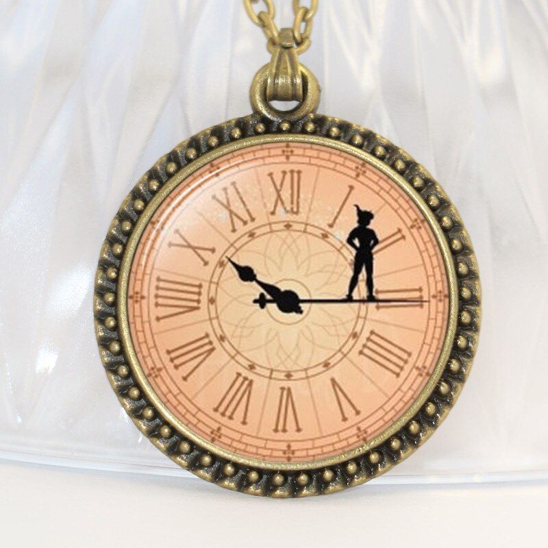 Peter pan pendant, Neverland necklace, Peter pan Necklace, Peter Pan Jewelry HZ1