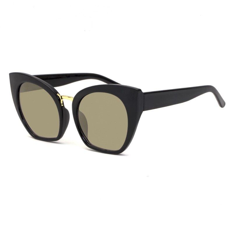 Bright GoldCat Eye Sunglasses Women 2020 Luxury Brand Designer Retro Sun Glasses For Women Shades Vintage Female Eyewear Oculos De Sol