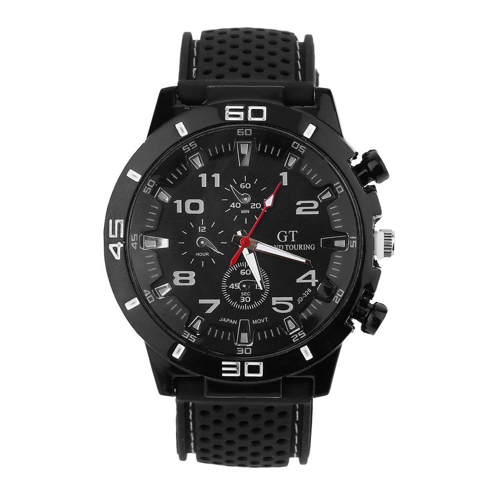 TE Fashion Design Male Wristwatch Fashion Stainless Steel Sports Quartz Watches