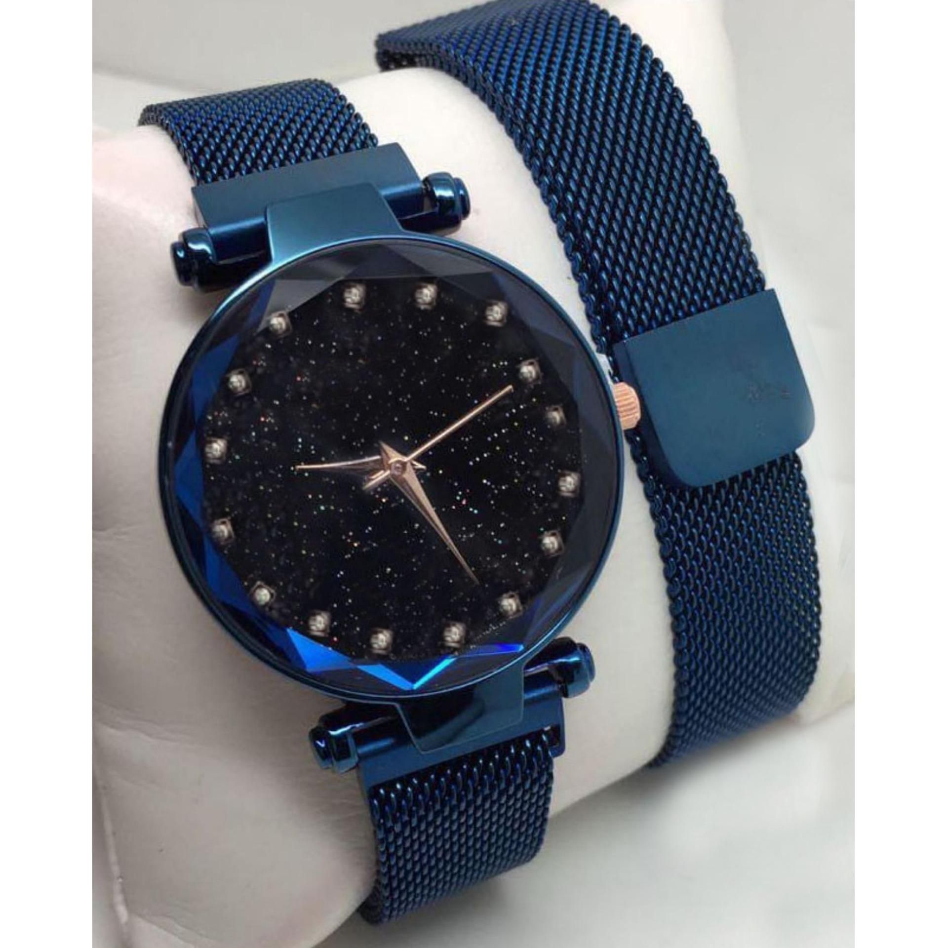 Magnet  Stainless Steel Analog Watch for Women