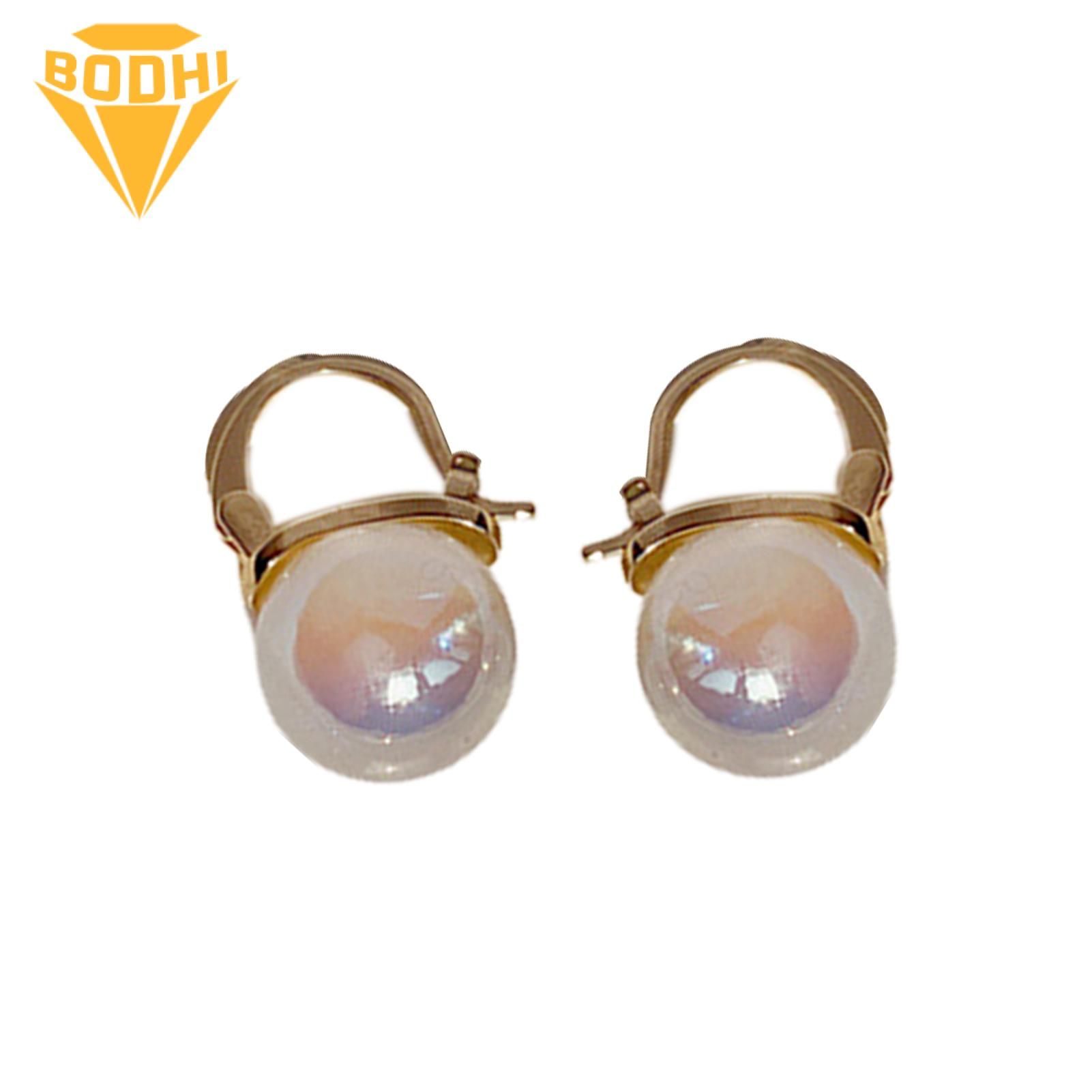 BODHI Women Earrings All Match Layout Props Mermaid Faux Pearl Women Earrings