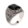 Vintage Women Men Geometric Charm Carving Couple Ring Finger Jewelry Size 7 -10