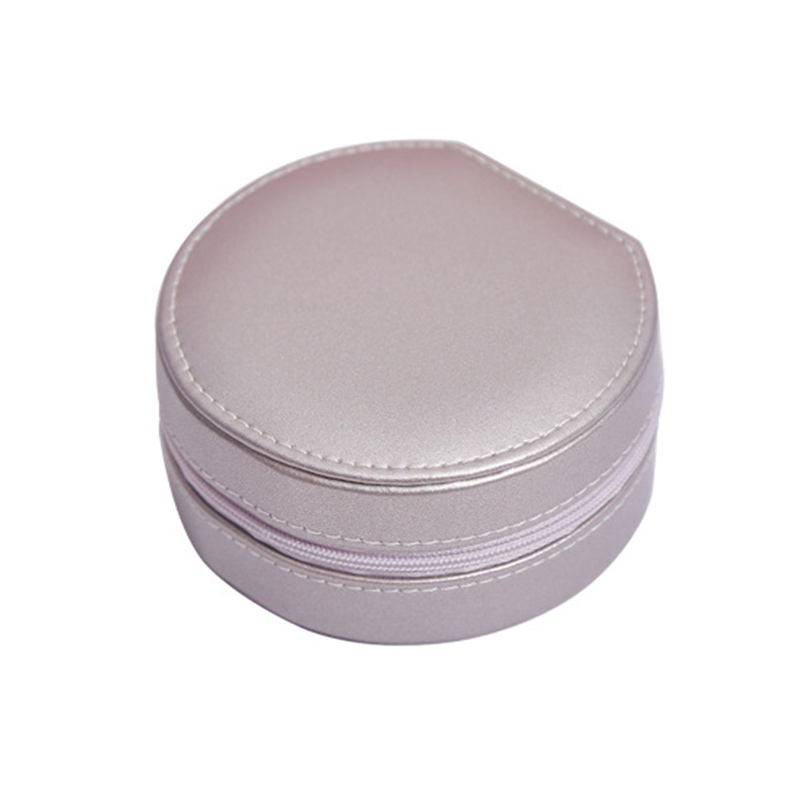Jewelry Box Hook Pocket Large Capacity Round Waterproof Earring Necklace Ring Bracelet Organizer Case for Home