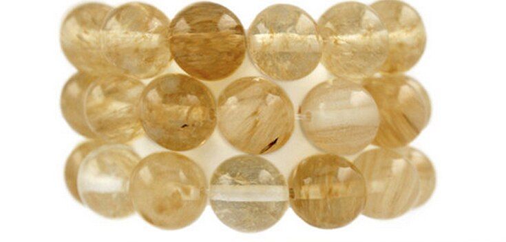 BEAUCHAMP Stretch Bracelet Gem Natural Stone Jewelry Aventurine Round Smooth Beads Charms Elastic Ropes Pulseras Agat Fashion