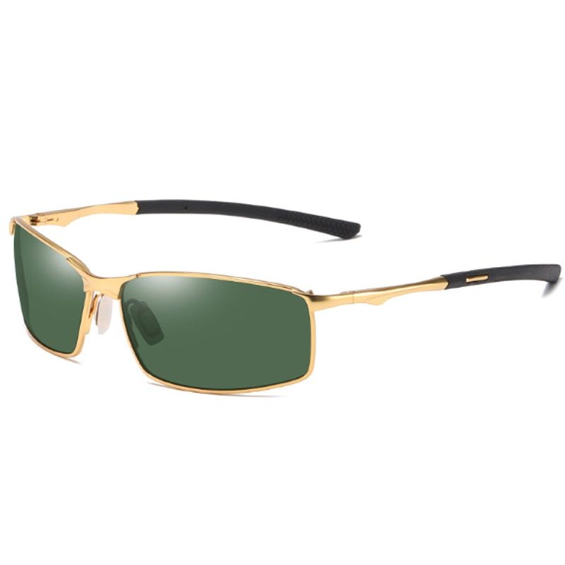 Design larized Sunglasses Metal Frame Square Sunglass Men Driving Sun glasses UV400 Shades Eyewear gafas de sol hombre-40