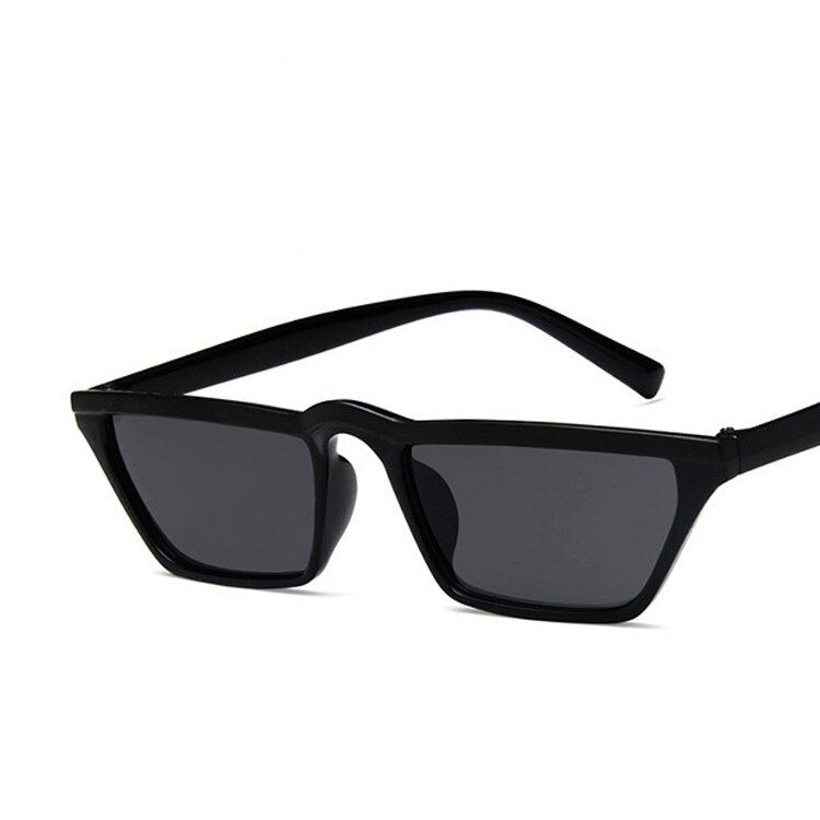 c4HAPTRON Small Square Sunglasses Women Vintage Brand Designer Black Yellow Men Sunglass Retro street style oculos de sol okulary