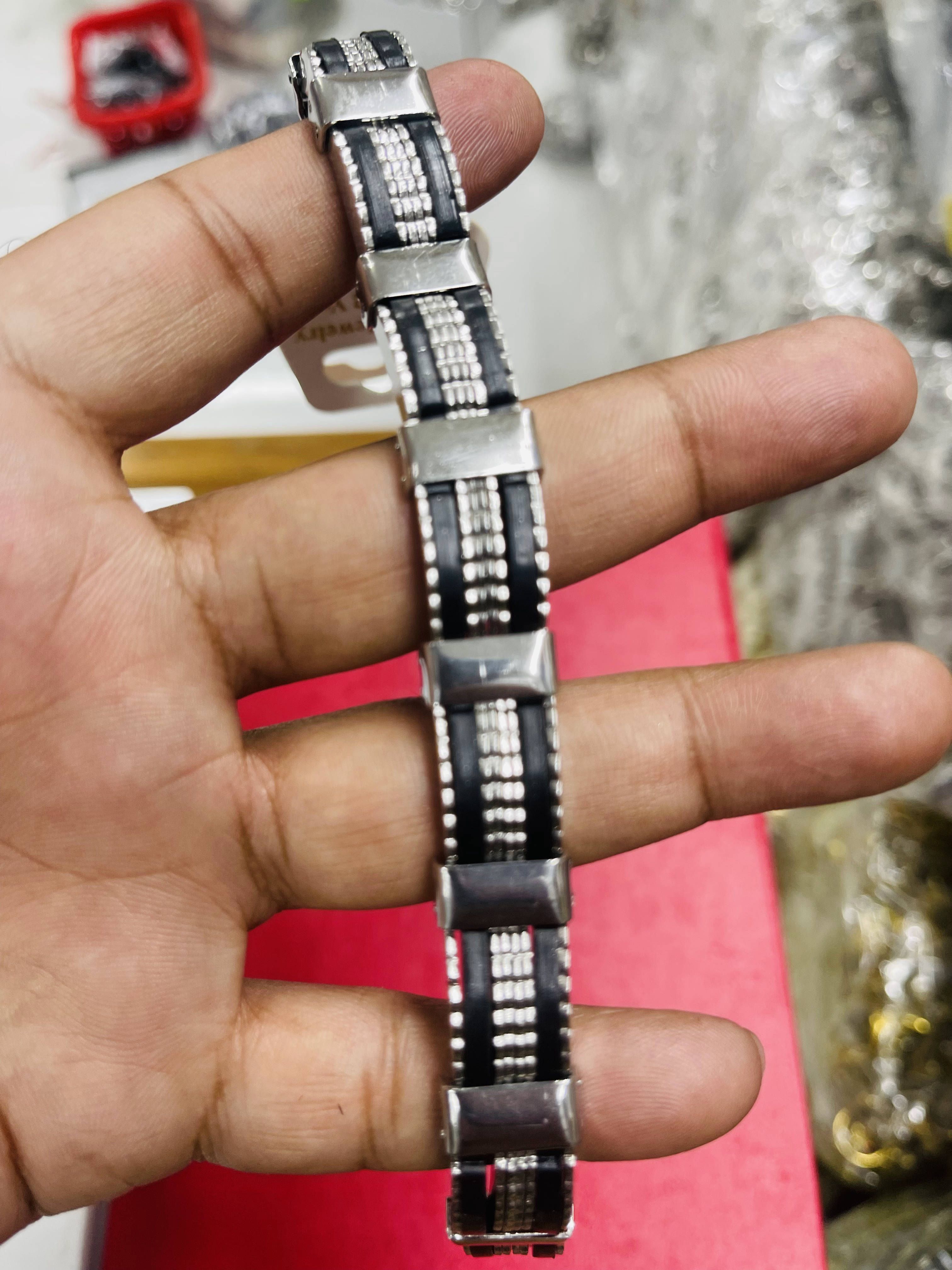 Personalized Stainless Steel Engraved Bracelet, Custom own text, Custom engraved bracelet, Men's bracelet, Customize Engraved Link Bracelet