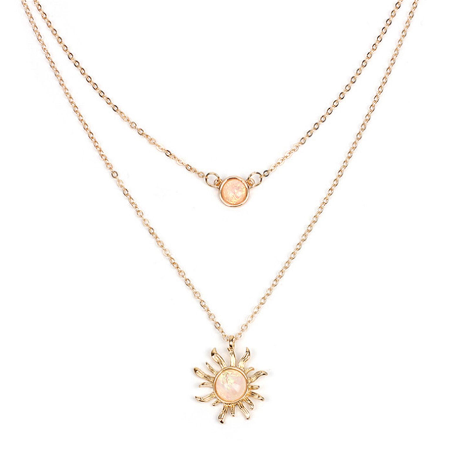 Chic Neckle All Match Electroplating Bright Luster Clavicle Chain