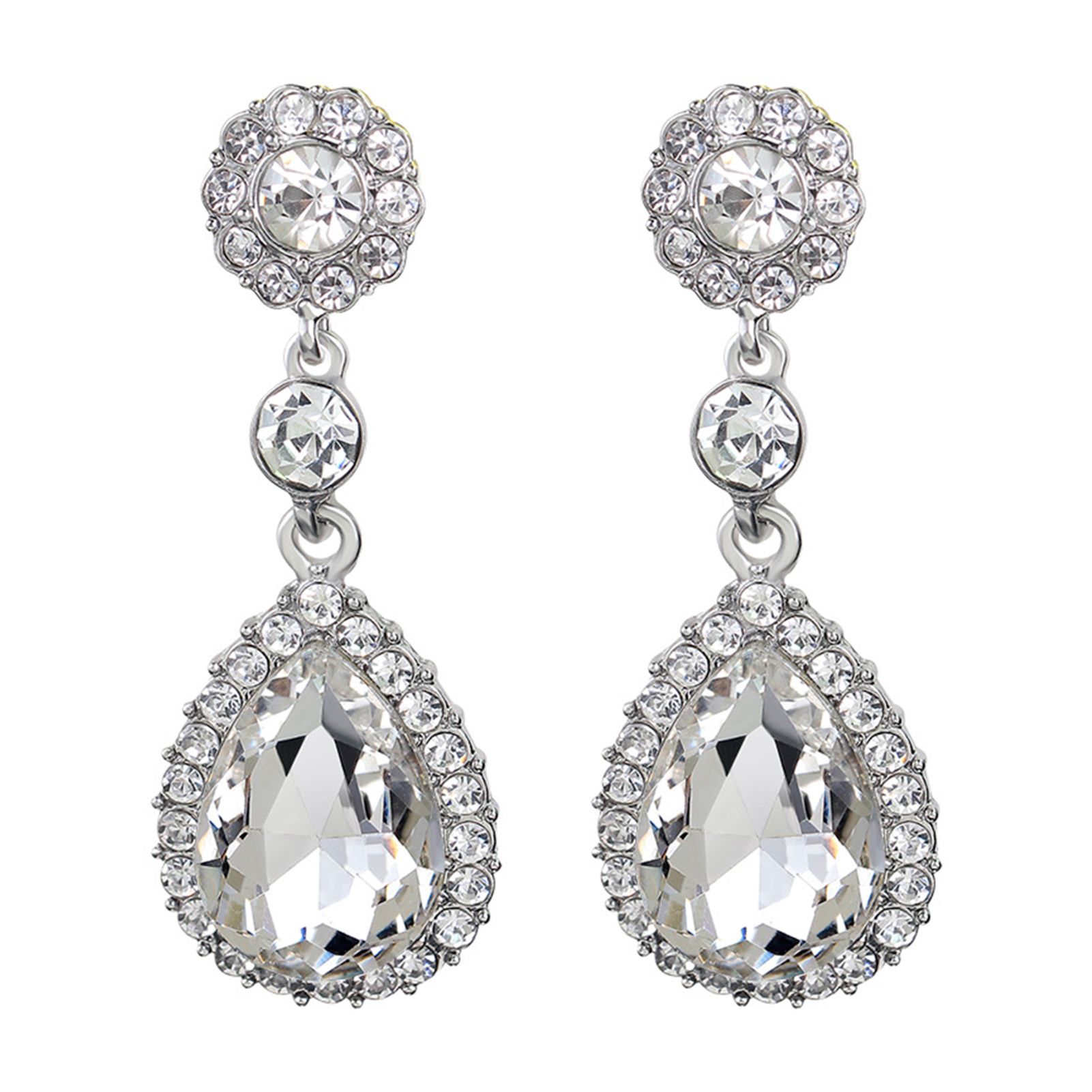Earrings Colorfast Sparkling Women Earrings