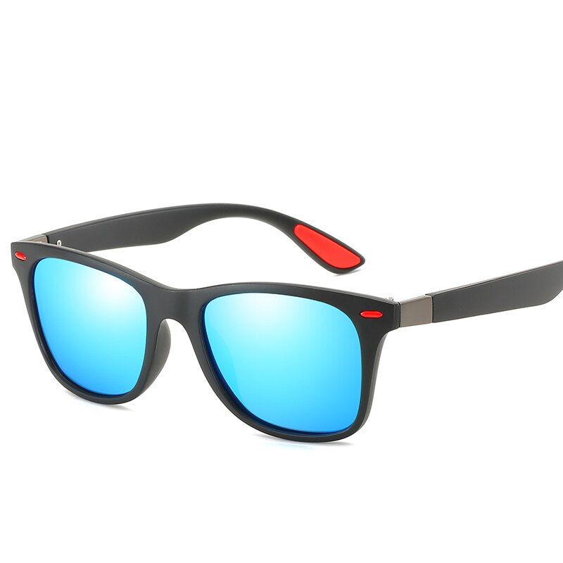 13-JY8209-C3BRAND DESIGN Classic Polarized Sunglasses Men Women Driving Square Frame Polaroid Sun Glasses for Men Male UV400 Gafas De Sol