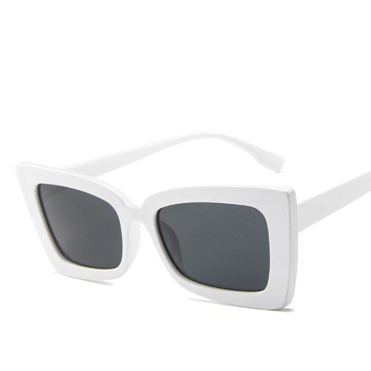 WhiteGrayYoovos 2019 Vintage Plastic Sunglasses Women Square Brand Designer Sun Glasses Classic Female Driving Eyewear Oculos De Sol