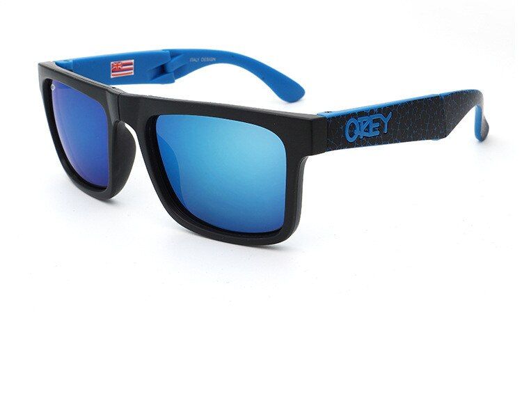 C52021 Folding Sunglasses KEN BLOCK Men Brand Designer Sun glasses Reflective Coating Square Spied For Women Oculos Eyewear gafas