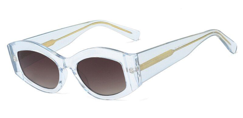 clear framePeekaboo fashion square sunglasses for women thick frame clear leopard male sun glasses for ladies uv400 2021 winter