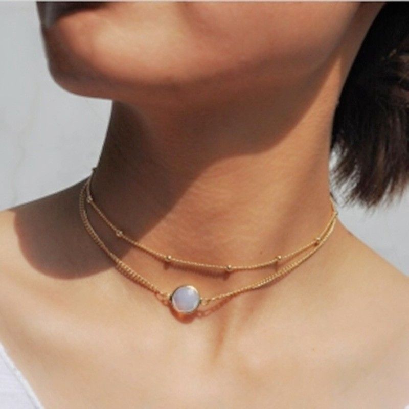 Fashion New Star Multi-layer Women Necklaces 2020 Classic Chain Pendant Necklace For Women Jewelry Gift