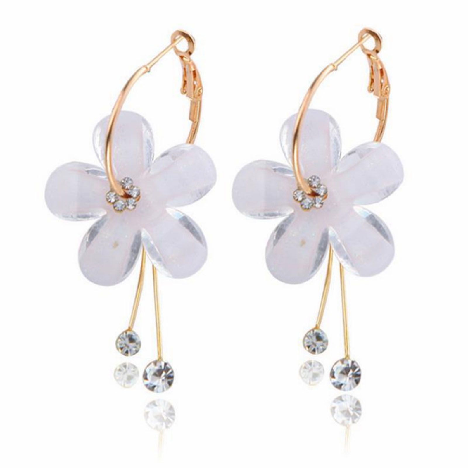 Dangle Earrings Exquisite Anti-deformation Women Dangle Earrings