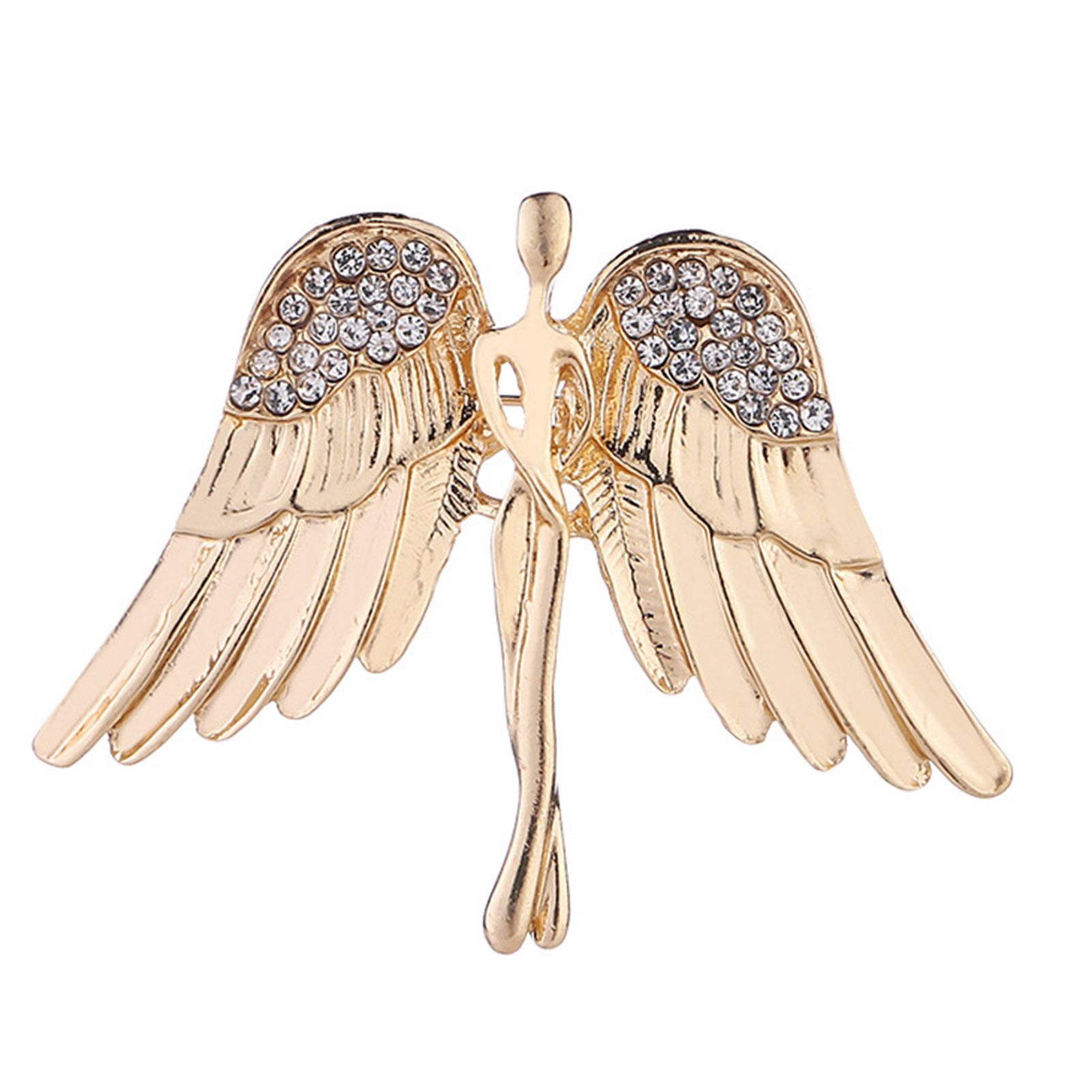 Brooch Pin Plated Sparkling Characters Brooch